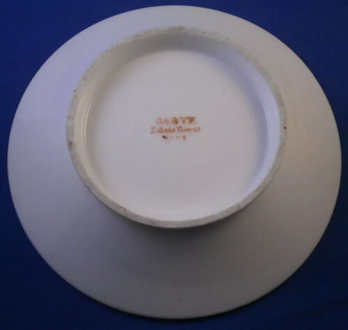 Antigua taza y platillo floral de porcelana Darte Freres Vieux Porcelaine de Paris antigua - Imagen 3 de 13