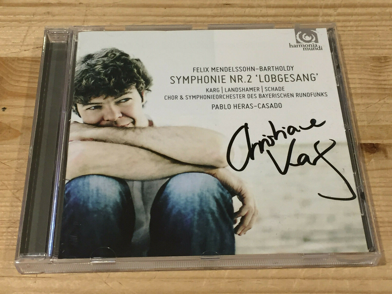 Thumbnail - Signed By Christiane Karg Mendelssohn Symphony 2 Heras-casado Harmonia