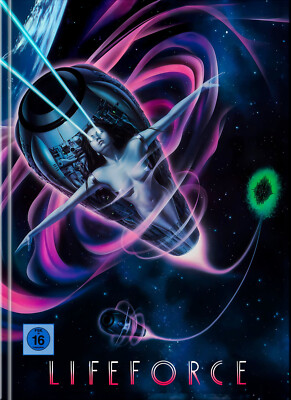 4K Mediabook LIFEFORCE Space Vampires DIE TÖDLICHE BEDROHUNG UHD BLU-RAY Cover D