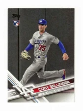 CODY BELLINGER 2017 TOPPS UPDATE ROOKIE RC CARD #US214 -YANKEES - NM-MNT