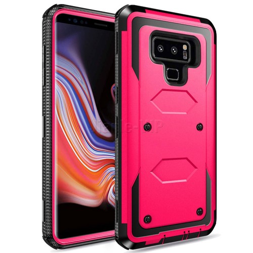 For Samsung Galaxy Note 9 Hybrid Impact Hard Matte Rubber Case Cover - Picture 61 of 96