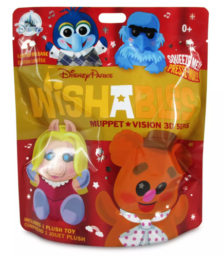 New Disney Parks Wishables Muppet Vision 3D Series Sealed Mystery Plush - 第 1/4 張圖片