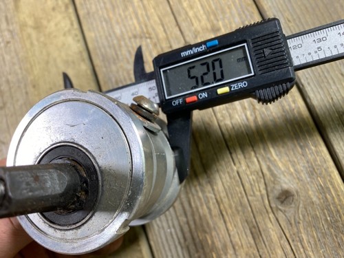 Eccentric Excentric BB Bottom Bracket 110mm SPINDLE SQUARE TAPER USED - Picture 10 of 10