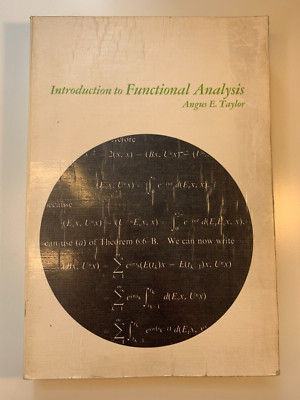 Einführung in die Funktionsanalyse von Angus E. Taylor