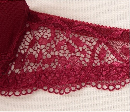 Womens Lace Underwear Push up Padded Bra And Brief Embroidery Bra Sets Lingerie - Picture 21 of 24