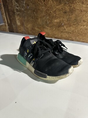 adidas gazelle silver green womens Men's Adidas HU Pharrell NMD Orange Trainers main image 0