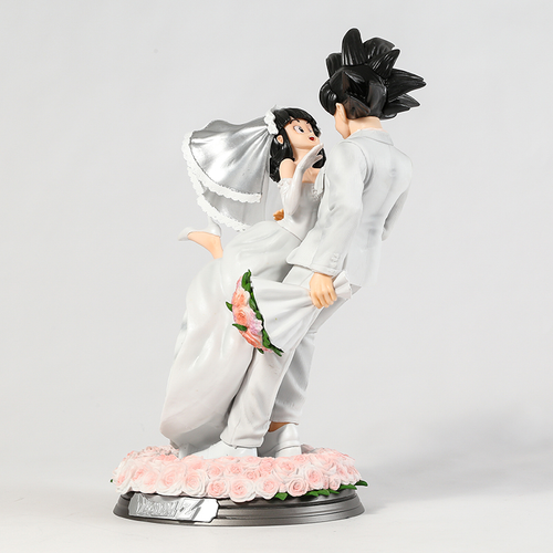Figurines GOKU et CHICHI Dragon Ball Z couple mariés déco mariage 2 modèles - Imagen 8 de 12