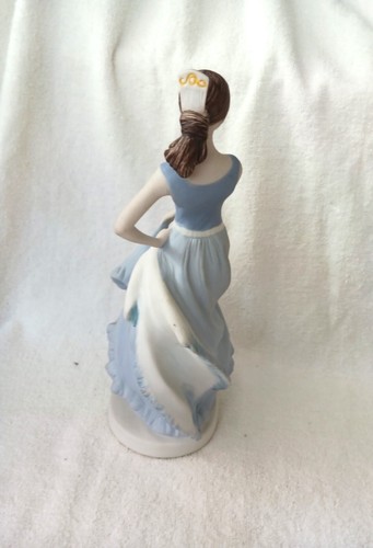 Estatuillas de porcelana Royal Dux hechas a mano y pintadas de checo - Imagen 3 de 6
