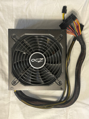 OCZ Tecknology Mod X Stream- Pro Power Supply 500W Very Clean