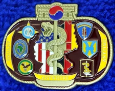 US Army 421st MMB Viper Medical Multifunctional BN Challenge Coin PT-19