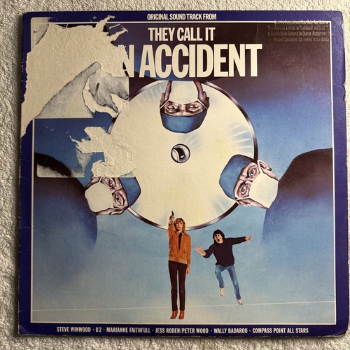 U2 Steve Winwood They Call It An Accident Soundtrack 1982 Vinyl LP Record - Imagen 1 de 4
