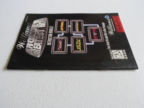 Caja, manual, póster y bandeja de los mejores éxitos de Williams Arcade, ¡SIN JUEGO! SNES - Imagen 9 de 12