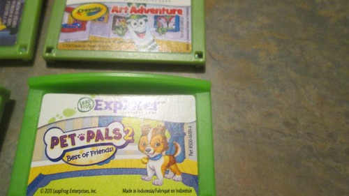Lot of 10 LeapFrog Explorer & LeapPad Kids Educational Game Cartridges - Picture 5 of 7