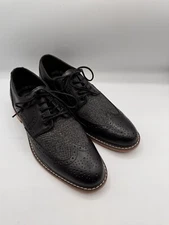 BAR III MEN'S FABIAN MIXED Black OXFORDS SZ 9.5 Sku 3197