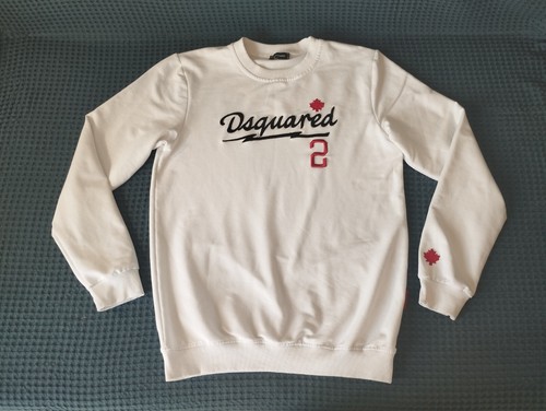 Dsquared2 Sweatshirt - Size L - Made in Italy - Embroidered Logo - Excellent