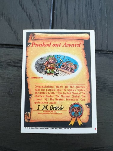 Garbage Pail Kids Series 2 1985 completa tu conjunto GPK 2a U Elige OS2 Base - Imagen 32 de 278