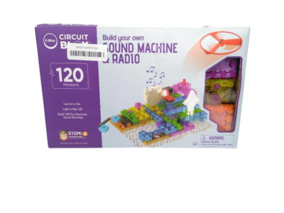 E-Blox Building Blocks STEM Circuit Kit, 120 Projects OPEN BOX