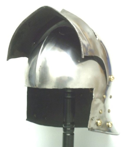 Gothic Sallet with Movable Visor - Picture 9 of 13