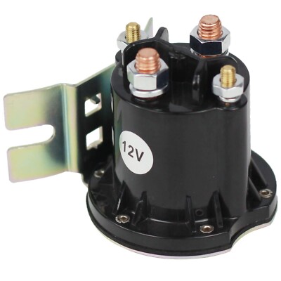 Starter Solenoid Switch Relay 4 Terminal Current 150A Max 800A Replacement fo...