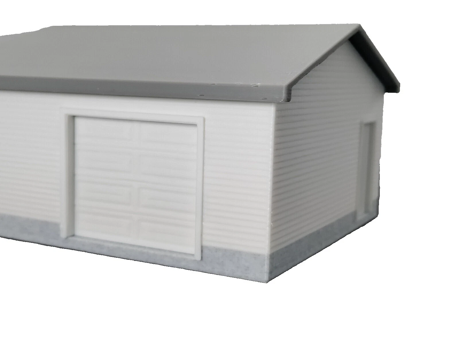 White 1:64 Scale Diecast & Toy Vehicle Buildings & Set Parts