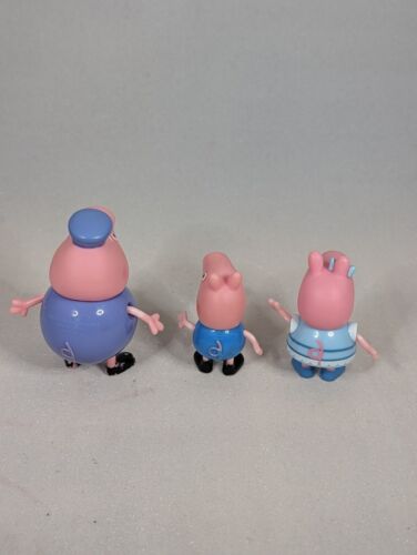 PEPPA PIG Figura Personaje Juguetes (7) piezas Peppa Familia y Amigos - Imagen 3 de 8