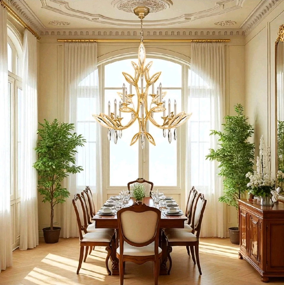 Lámparas de araña Fine Art Marquesa 61 pulgadas 16 luces 844240-22ST Foto 3 de 4