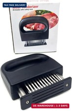 Meat Tenderizer Tools with 48 Stainless Steel Blades Cooking for Your Kitchen
