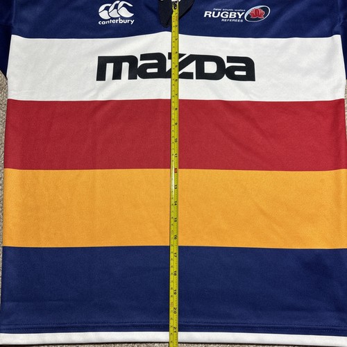 New South Wales Rugby Referee Jersey Mens Large Yellow Canterbury Size L - Picture 4 of 9
