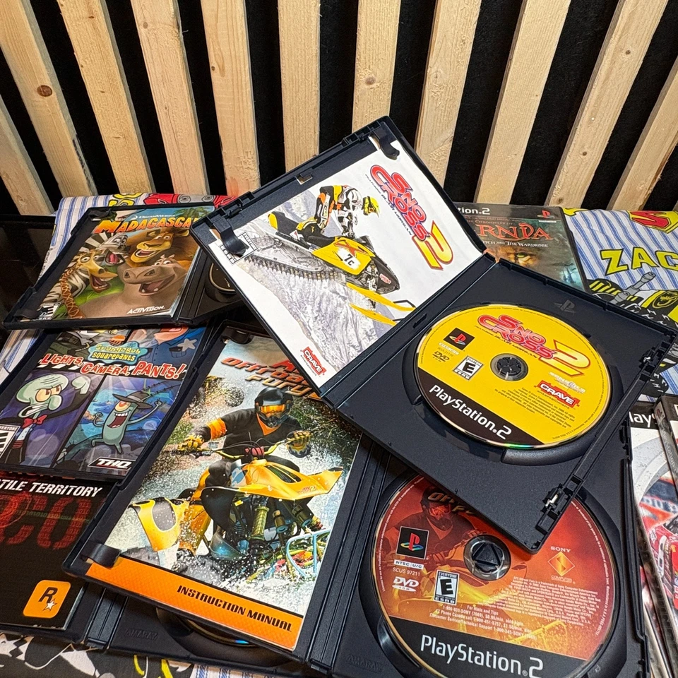 PlayStation 2 PS2 Lote (45) CIB — ESPN NFL 2K5, Ace Combat 5, SOCOM, Stuntman Foto 2 de 4