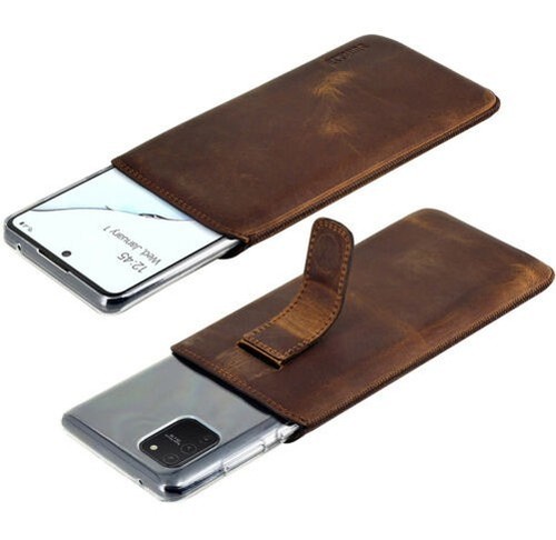Funda para Samsung Galaxy M11 Protectora Cubierta de Cuero Del Teléfono Móvil + - Imagen 4 de 19