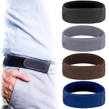 Elastic No Buckle Belt Adjustable Stretch Waist Strap Comfortable Durable Fit