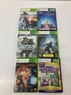 Lot of 6 Xbox 360 Games Used Untested