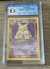 Alakazam 1/102 Pokemon 1st Edition Base Set German Cgc 8.5 Simsala Holo