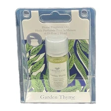 Greenleaf Home Fragrance Oil Garden Thyme Herbal Green scent for oil warmer New