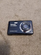 IShare Digital Camera 20 Mega Pixels Black Untested