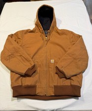 Carhartt Loose Fit Firm Duck Insulated Active Jacket Mens XL Model 0J0140-M