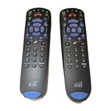 2 Dish Network Remote Control 4.0 IR/UHF Pro 132577 Blue 2 OEM TESTED