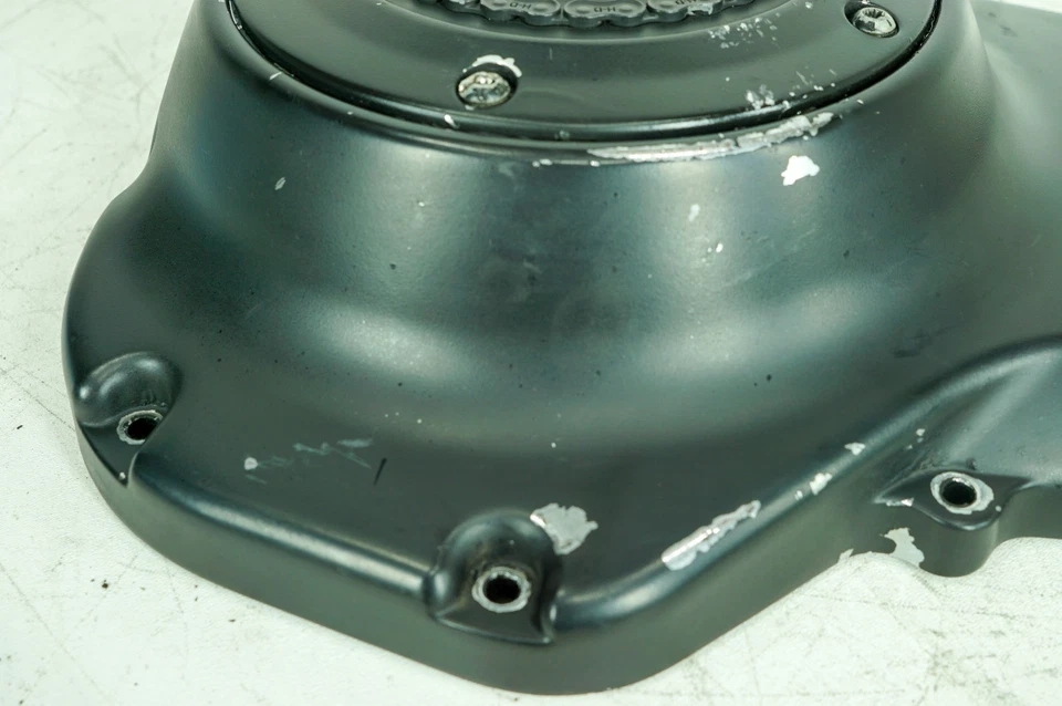 10 Harley Road Glide Tour capa de embreagem primária externa PEELING SCRATCH caveira 1371 - Imagem 4 de 4