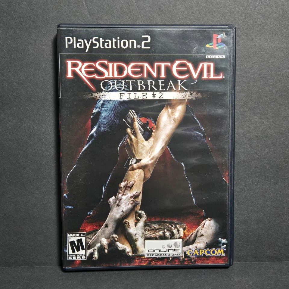 Resident Evil Outbreak File #2 (Playstation 2) CIB Complete - Image 2 of 4
