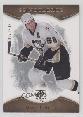 2007-08 SP Authentic SP Notables 1700/1999 Mario Lemieux #114 HOF 2o7