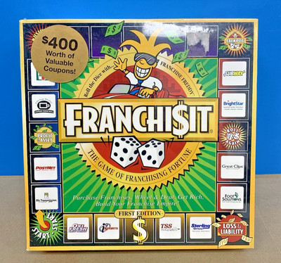 NIP Sealed Franchisit -The Game Of Franchising Fortune Board Game First Edition