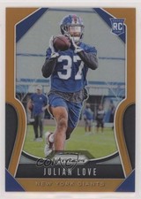 2019 Panini Prizm Rookies Orange Prizm 25/249 Julian Love #320 fm0