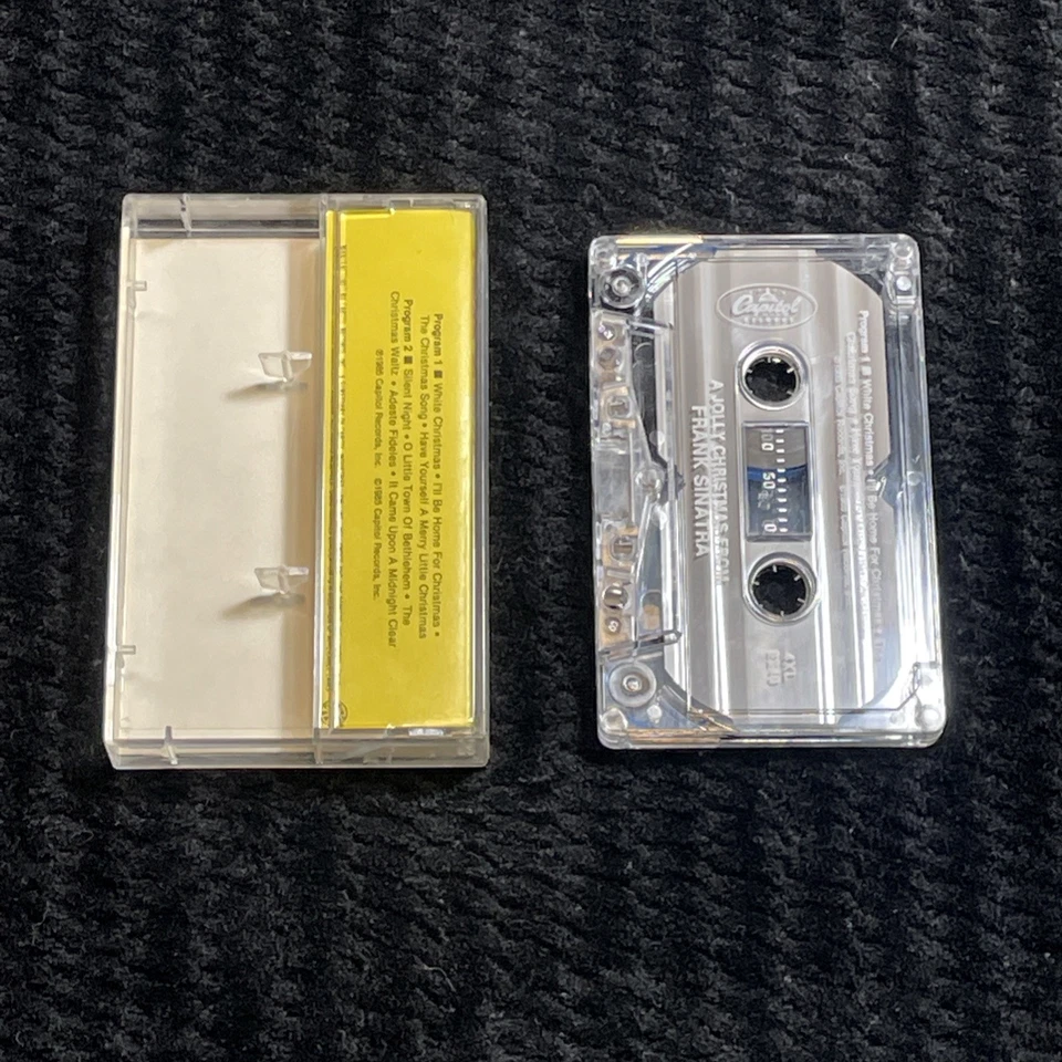 A Jolly Christmas From Frank Sinatra Cassette Tape 1985 Capitol Foto 2 de 2