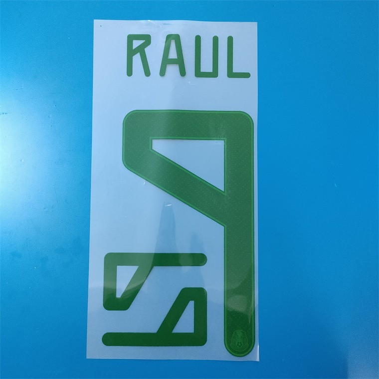 Raul Jimenez 2020 Mexico Player Size Nameset Name Number ID Print