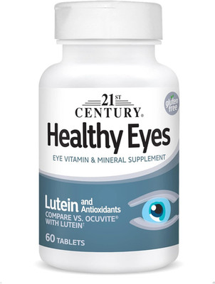 Healthy Eyes with Lutein Tablets, 60 Count, White (27452)