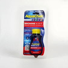 AQUACHEK RED 4-IN-1 TEST STRIPS -  TOTAL BROMINE 521252