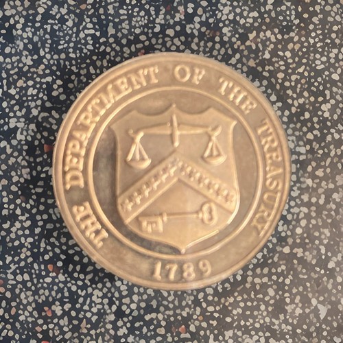 TREASURY COIN UNITED STATES MINT D TWO COINS