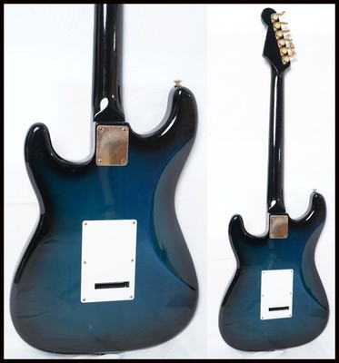 FERNANDES FST BBS 80s THE FUNCTION Stratocaster in Blue Sunburst