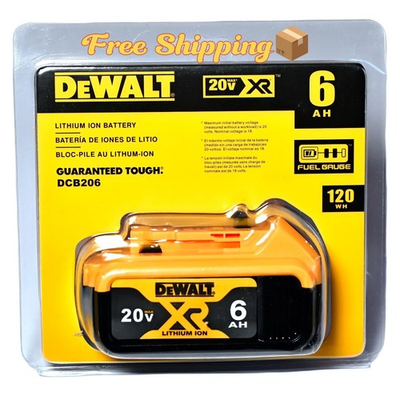 #ad #ad Dewalt 20V XR Battery 6AH⚡ C $66.00