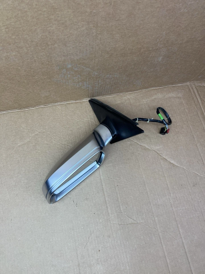 2010-2016 AUDI S4 A4 Quattro Left Driver Door Rear View Mirror Aluminum OEM - Image 2 of 4